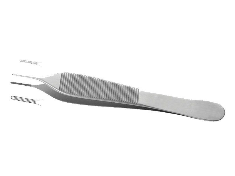 10-Pack Adson Tissue Forceps 4.75" With 2x2 Teeth - Surgical/Medical Instruments